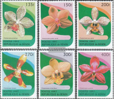 Benin 943-948 (complete Issue) Unmounted Mint / Never Hinged 1997 Orchids - Andere & Zonder Classificatie