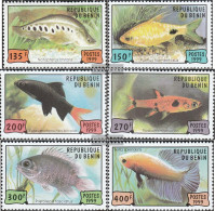 Benin 1163-1168 (complete Issue) Unmounted Mint / Never Hinged 1999 Aquarium Fish - Altri & Non Classificati
