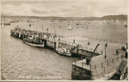 CORNWALL -  FALMOUTH - PIER AND HARBOUR Co681 - Falmouth