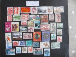 Norvège.:45 Timbres Oblitérés - Sammlungen