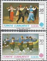 Turkey 2546-2547 (complete Issue) Unmounted Mint / Never Hinged 1981 Europe - Unused Stamps