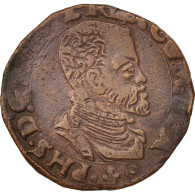 Monnaie, Belgique, Liard, 1555-1598, Bruges, TTB, Cuivre - Other & Unclassified