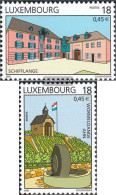 Luxembourg 1524-1525 (complete Issue) Unmounted Mint / Never Hinged 2001 Attractions - Nuevos