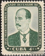 Cuba 517 (complete Issue) Unmounted Mint / Never Hinged 1957 Martin Morúa Delgado - Unused Stamps