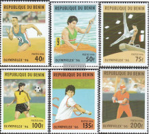Benin 817-822 (complete Issue) Unmounted Mint / Never Hinged 1996 Sports - Sonstige & Ohne Zuordnung