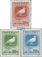 Northeast-China (VR China) 176II-178II (complete Issue) Unused 1950 World Peace - North-Eastern 1946-48