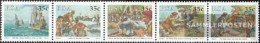 South Africa 834-838 Five Strips (complete Issue) Unmounted Mint / Never Hinged 1992 Poststeine - Neufs