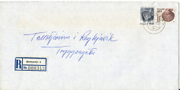 Iceland Registered Cover Reykjavik 1982 - Cartas & Documentos