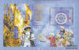 Macao Block54II (complete Issue) Unmounted Mint / Never Hinged 1998 Vasco Da Gama - Blocks & Sheetlets