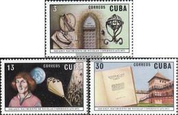 Cuba 1874-1876 (complete Issue) Unmounted Mint / Never Hinged 1973 Nikolaus Copernicus - Nuevos