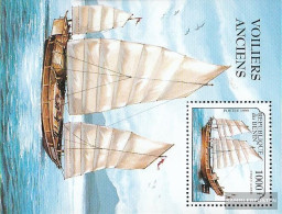 Benin Block46 (complete Issue) Unmounted Mint / Never Hinged 1999 Sailboats - Other & Unclassified