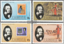 Sambia 213-216 (complete Issue) Unmounted Mint / Never Hinged 1979 Rowland Hill - Autres & Non Classés