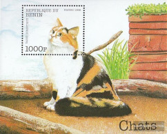 Benin Block42 (complete Issue) Unmounted Mint / Never Hinged 1998 Cat Breeds - Otros & Sin Clasificación