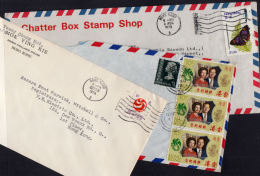 B0005 HONG KONG, 3 Covers - Storia Postale