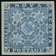 Neuf Sans Gomme N° 2, 3p Bleu Réparé Aspect T.B. - Altri & Non Classificati