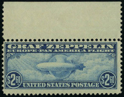 Neuf Sans Charnière N° 15, 2$60 Zeppelin, Bdf, T.B. - Autres & Non Classés