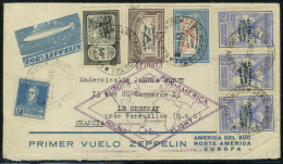 Lettre N° 19A/19D, Zeppelin Round Flight 1930 T.B. - Andere & Zonder Classificatie