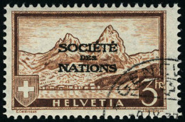 Oblitéré N° 60A, 61A, 3f Et 10f Société Des Nations, T.B. - Other & Unclassified