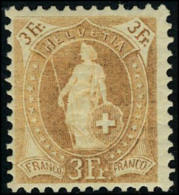 Neuf Avec Charnière N° 80, 3f Bistre Orange, T.B. - Altri & Non Classificati