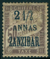 Neuf Avec Charnière N° 5a, 2 1/2 Sur 50c, Erreur, RRR, T.B. - Andere & Zonder Classificatie