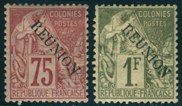 Neuf Avec Charnière N° 17/28, + 25a, Les 13 Valeurs Dont N° 27 Et 28 Signés A Brun, T.B. - Other & Unclassified