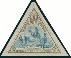 Neuf Avec Charnière N° 63, 25f Bistre Et Bleu, T.B. - Altri & Non Classificati