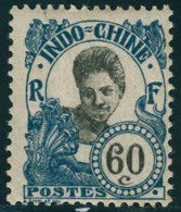 Neuf Avec Charnière N° 122A, 60c Bleu Sur Rose Sans La Surcharge, Qq Points De Rousseurs, Sinon, T.B. - Altri & Non Classificati