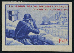 Neuf Sans Gomme N° 6, Essai Avec Les Inscriptions De La Valeur, Outremer Et Rouge, émis Sans Gomme ND,... - Autres & Non Classés