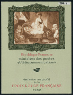 Neuf Sans Charnière N° 2011a, Carnet Croix Rouge 1962, 2ème Tirage, T.B. - Autres & Non Classés