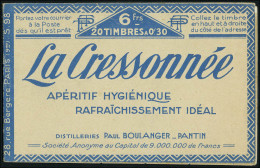 Neuf Sans Charnière N° 192C5, 30c Bleu Semeuse, Secours 2 Fois, Mercier, Florent, S 98, Trace De Ch Sur... - Autres & Non Classés