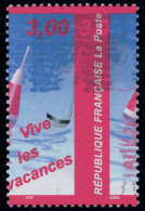 Neuf Sans Charnière N° 3243, 3.00 Vive Les Vacances, Variété Sans La Couleur Jaune,... - Autres & Non Classés