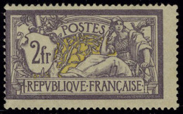 Neuf Avec Charnière N° 122, 2f Violet Et Jaune, Cl, T.B. - Autres & Non Classés