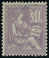 Neuf Sans Charnière N° 115, 30c Violet T.B. - Autres & Non Classés