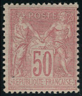 Neuf Sans Charnière N° 98, 50c Rose, Type II, T.B. - Other & Unclassified