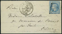 Lettre Le Franklin GC 432 + Càd Paris Belleville 1.12.70 Pour Etoile Drôme, Càd Lyon à... - Otros & Sin Clasificación