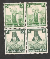 Germany1935:Michel K25 Mnh** Block Of 2 Pairs Cat.Value30Euros($33+) - Booklets