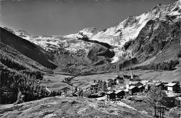 06063 "SAAS FEE 1700 M. ALLALLINHORN - ALPHUBEL - TASCHHORN - DOM - CANTON VALAIS (CH)"  CART. ILL. ORIG. SPEDITA 1950 - Täsch