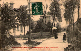 FRESNES - Etablissements Pénitentiaires De Fresnes - Allée Conduisant à La Cantine Et Aux Bâtiments Des Gardiens - Fresnes