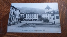 SARE - LA MAIRIE ET L'EGLISE - Sare