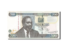 Billet, Kenya, 200 Shillings, 2010, 2010-07-16, NEUF - Kenia