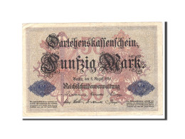 Billet, Allemagne, 50 Mark, 1914, 1914-08-05, KM:49b, TTB - 20 Mark