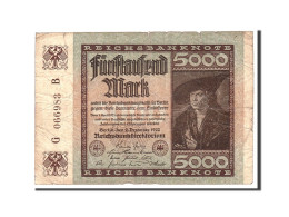 Billet, Allemagne, 5000 Mark, 1922, 1922-12-02, KM:81a, TB - 5000 Mark