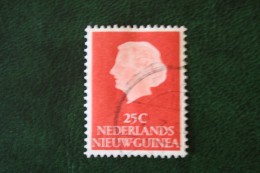 25 Ct Koningin Juliana NVPH 30 1954 Gestempeld Used NIEUW GUINEA NIEDERLANDISCH NEUGUINEA NETHERLANDS NEW GUINEA - Niederländisch-Neuguinea