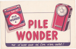 Buvard PILE WONDER - Piles