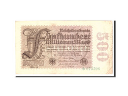 Billet, Allemagne, 500 Millionen Mark, 1923, 1923-09-01, KM:110d, TB+ - 500 Mark