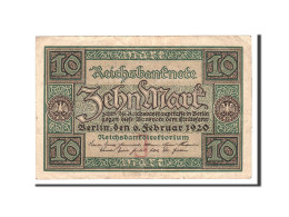 Billet, Allemagne, 10 Mark, 1920, 1920-02-06, KM:67a, TTB - 10 Mark