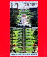 ISRAELE -  Usato - 2001 - Terrazze Del Santuario Di Bab, Haifa - 3 - Gebruikt (zonder Tabs)