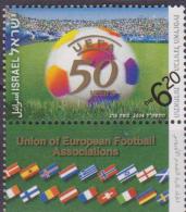 ISRAELE UEFA SOCCER / CALCIO / FOOTBALL 1 V. MNH - Unused Stamps