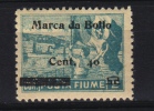 MARCA DA BOLLO/REVENUE  - FIUME -  Cent. 40 - Soprast- - Fiume & Kupa