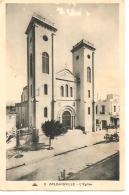 8. ORLEANSVILLE. L' EGLISE. / CAP - Chlef (Orléansville)